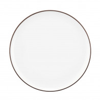 Seltmann Weiden Sento Pure Lines Chocolate Brown Speiseteller rund 27 cm