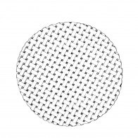 Nachtmann Bossa Nova Farfurie mică / Set de farfurii de salată din sticlă 2 bucăți 23 cm