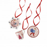 Hutschenreuther Mini-Anhänger set mini căni 3 piese
