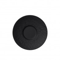 Villeroy & Boch Manufacture Rock Soucoupa de moca / Soucoupa de espresso 12 cm