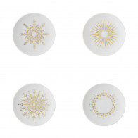 Rosenthal studio-line TAC Festive Celebration Set 4 farfurii plate 4 buc.