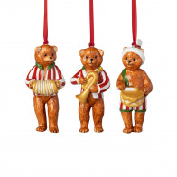 Villeroy & Boch Nostalgic Ornaments Ornamente Teddys 3-tlg.