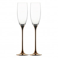 Eisch Champagner Exklusiv - Geschenkset Pahare de șampanie din cupru în cutie cadou 2 bucăți / 180 ml