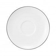 Seltmann Weiden Lido Black Line Soucoupe de cafea cu lapte 16 cm