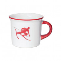 Gmundner Keramik Toni Rubinrot Cana de cafea netedă 0,24 L