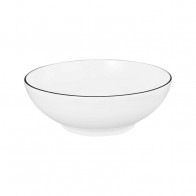 Seltmann Weiden Lido Black Line Bol de desert rotund de 15 cm