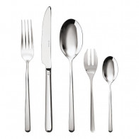 Sambonet Linear - Edelstahl 18/10 Set de tacâmuri 30 buc. Mâner complet / Monobloc