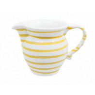 Gmundner Keramik Gelbgeflammt Cana de lapte netedă 0,3 L / h:9,5 cm