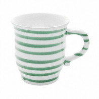 Gmundner Keramik Grüngeflammt Cana de ciocolată / Pahar de ciocolată 0,3 L / h: 9,9 cm