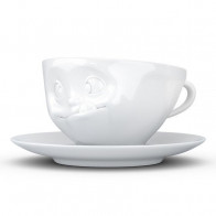 Fiftyeight Products TV Tassen Cana de cafea albă delicioasă 0,20 L