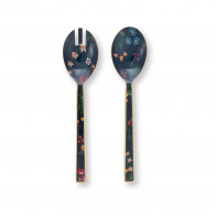 Pip Studio Berry Blues Salatbesteck Emailliert Set 2-tlg.