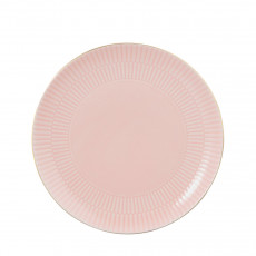 Seltmann Weiden Amina Rosé Goldrand Farfurie de mic dejun rotundă 22,5 cm