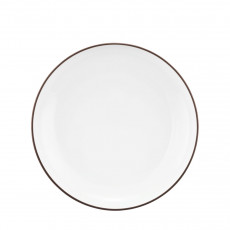 Seltmann Weiden Sento Pure Lines Chocolate Brown Suppenteller rund 21 cm
