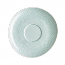 Rosenthal Junto Opal Green - Porzellan Soucoupe Cafe au Lait 18 cm