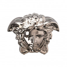 Rosenthal Versace Medusa Grande Vase silver 21 cm