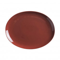 Kahla Homestyle siena red Farfurie ovală 32 cm