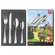 Zwilling Kinderbesteck Tacâmuri pentru copii basmele lui Grimm 4 piese