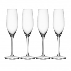 Spiegelau Authentis Pahar de șampanie / Flaut de șampanie din sticlă 190 ml set de 4 bucăți