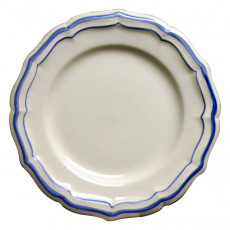 Gien Fayencerie Filets Bleus Farfurie de servire 26 cm