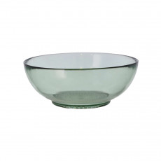 Bitz Kusintha - Glas green Castron d: 20 cm / h: 10,5 cm