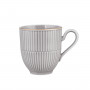 Seltmann Weiden Amina Silbergrau Goldrand Cană cu mâner 0,35 L