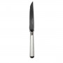 Robbe & Berking Alt-Spaten - 925 Sterling Silber Steakmesser Frozen Black 222 mm