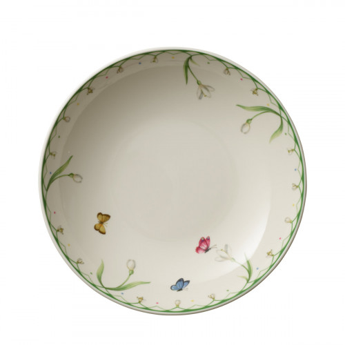 Villeroy & Boch Colourful Spring skål platt d: 24 cm / h: 5 cm