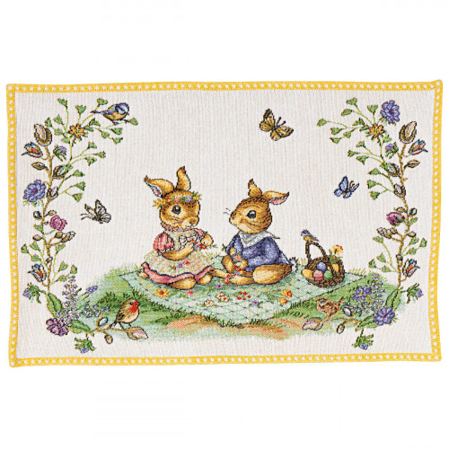 Villeroy & Boch Spring Fantasy Gobelin Picknick Placemat - 70% bomull + 30% polyester 32x48 cm