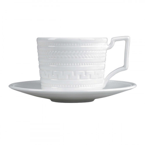 Wedgwood Intaglio Kaffekopp / tekopp 0,22 L med fat 2-delat.