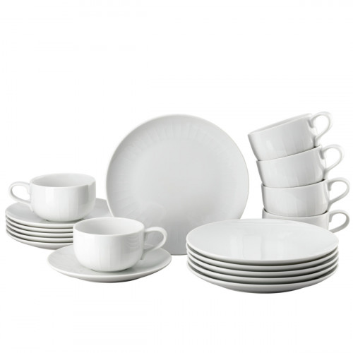 Rosenthal Joyn Weiß Kaffeset 18 delar