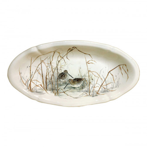 Gien Fayencerie Sologne Bilaga 27,8 x 14,2 cm