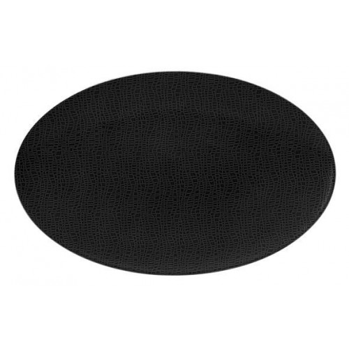 Seltmann Weiden Life Fashion - Glamorous Black Oval serveringsbricka 40x26 cm