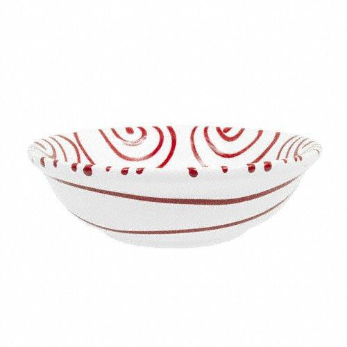 Gmundner Keramik Rotgeflammt Liten müsliskål d: 14 cm / h: 4,5 cm / 0,27 L