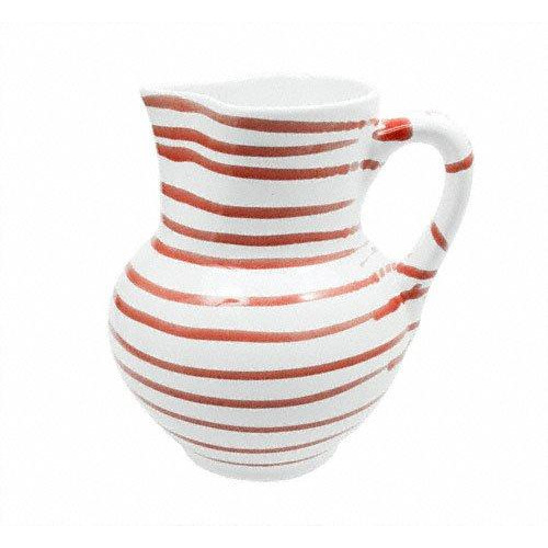 Gmundner Keramik Rotgeflammt Kanna Wienerform 1,5 L / h: 20 cm