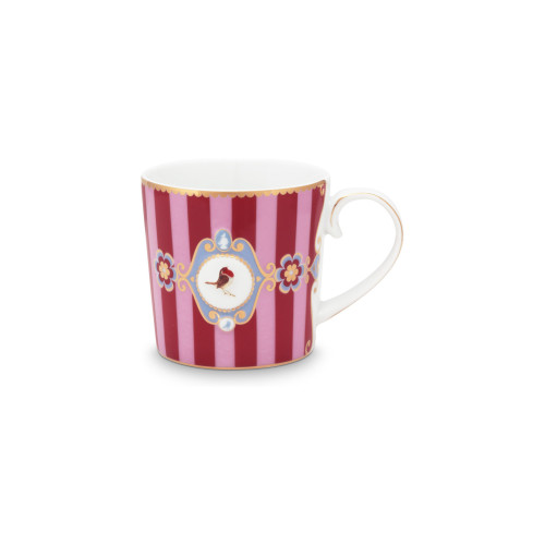 Pip Studio Love Birds Red-Pink Kaffeetasse 0,15 L
