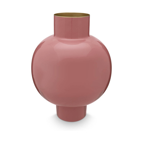 Pip Studio Home Accessories Vase Metall Pink 42 cm