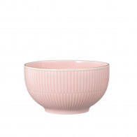 Seltmann Weiden Amina Rosé Goldrand Café au lait skål 13 cm