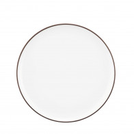 Seltmann Weiden Sento Pure Lines Chocolate Brown Frühstücksteller rund 21,5 cm