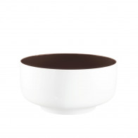Seltmann Weiden Sento Pure Colors Chocolate Brown skål rund 20 cm