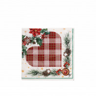 Hutschenreuther Sammelserie Weihnachtslied Servietten 33x33 cm 20 Stück Morgen, Kinder...