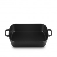 Le Creuset Bräter und Pfannen Spezialitäten Ugnsform / Bayersk ugnsform svart 6,6 L / 37x29 cm
