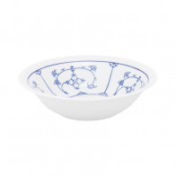 Kahla Blau Saks - Indisch Blau - Strohblumenmuster dessertskål d: 13 cm / h: 3,5 cm