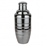 Sambonet Paderno Bar Utensils - Edelstahl / PVD Schwarz Cocktail Shaker h: 20,5 cm / 500 ml