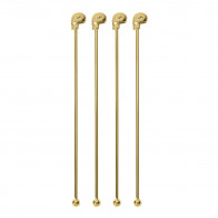 Sambonet Paderno Bar Utensils Cocktailrörskalle set 4-delar 18,5 cm