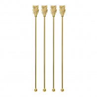 Sambonet Paderno Bar Utensils Cocktailrör Uggla Set 4-delar 18,5 cm