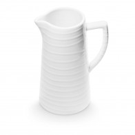 Gmundner Keramik Weißgeflammt Vattenkanna 1,2 L / h: 22 cm