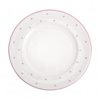 Gmundner Keramik Herzerl Rosa Desserttallrik Gourmet 22 cm