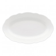 Hutschenreuther Maria Theresia Weiß Platta oval 38 cm