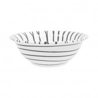 Gmundner Keramik Graugeflammt Salladsskål d: 20 cm / 0,5 L