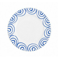 Gmundner Keramik Blaugeflammt Gourmettallrik d: 27 cm / h: 2 cm